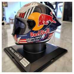 HJC RPHA1 MINYATÜR KASK RED BULL AUSTIN GP - Thumbnail