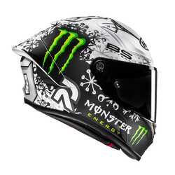 HJC RPHA1 V2 KASK CARBON SNOW DIABLO MC10SF - 5