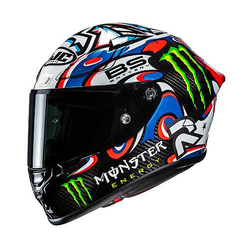 HJC RPHA1 V2 KASK CARBON QUARTARARO LE MANS 3 MC21 - 1