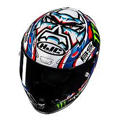 HJC RPHA1 V2 KASK CARBON QUARTARARO LE MANS 3 MC21 (2)