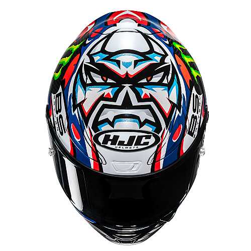 HJC RPHA1 V2 KASK CARBON QUARTARARO LE MANS 3 MC21 - 4