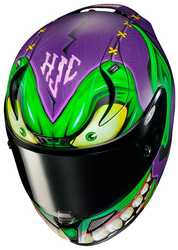 HJC RPHA11 KASK GREEN GOBLIN MARVEL MC48SF - Thumbnail
