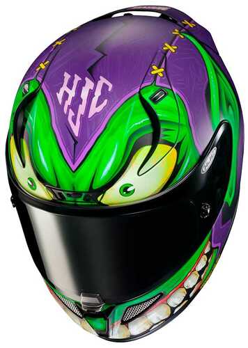 HJC RPHA11 KASK GREEN GOBLIN MARVEL MC48SF