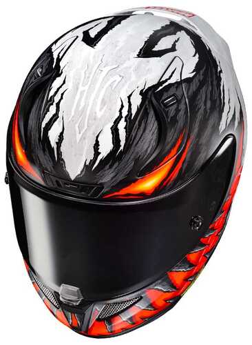 HJC RPHA11 KASK ANTI VENOM MARVEL MC1SF