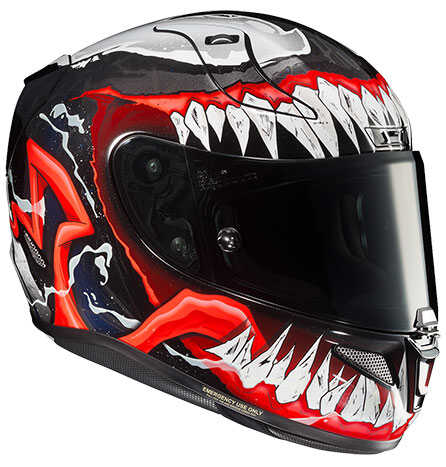 HJC RPHA11 KASK VENOM II MARVEL MC1