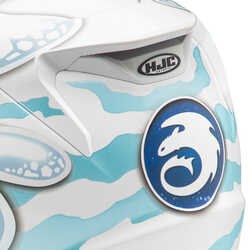 HJC RPHA12 KASK LIGHT FURY UNIVERSAL MC2 - Thumbnail