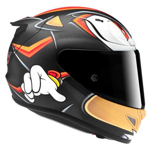 HJC RPHA12 KASK SHADOW THE HEDGEHOG MC1SF