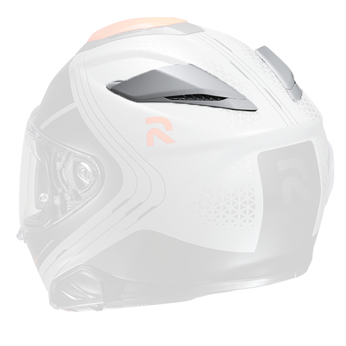 HJC RPHA71 KASK ARKA HAVALANDIRMA MAT SİYAH