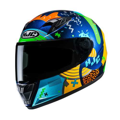 HJC Y10 KASK MIKA MC23 (ÇOCUK KASKI)