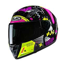 HJC Y10 KASK MIKA MC3H (ÇOCUK KASKI) (1)