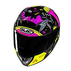 HJC Y10 KASK MIKA MC3H (ÇOCUK KASKI) (2)