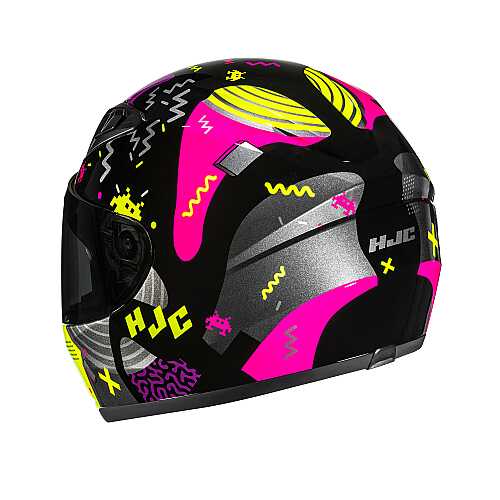 HJC Y10 KASK MIKA MC3H (ÇOCUK KASKI) - 3