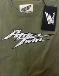 HONDA AFRICA TWIN HAKİ TSHIRT - Thumbnail