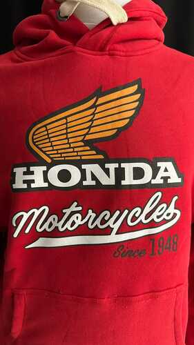 HONDA KAPÜŞONLU KIRMIZI SWEATSHIRT