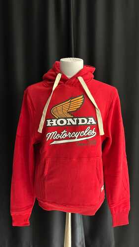 HONDA KAPÜŞONLU KIRMIZI SWEATSHIRT