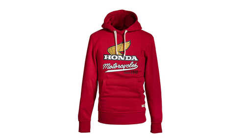 HONDA KAPÜŞONLU KIRMIZI SWEATSHIRT