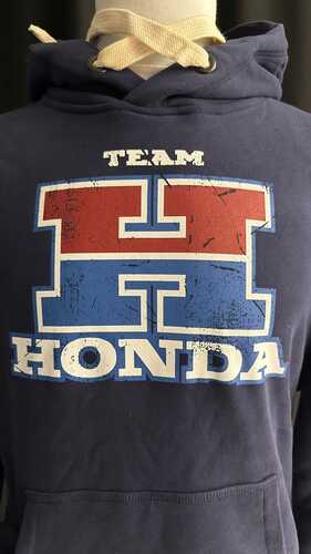 HONDA KAPÜŞONLU LACİVERT H SWEATSHIRT