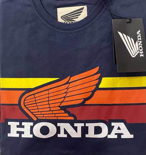 HONDA WING LACİVERT TSHIRT