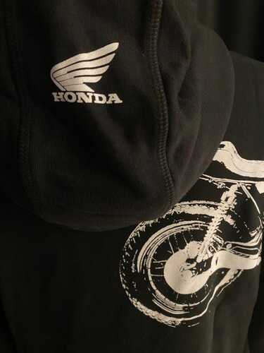 HONDA MOTORLU SİYAH SWEATSHIRT