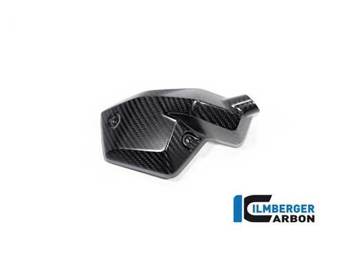 ILMBERGER CARBON MATT CARBON INJECTOR NOZZLE LEFT COVER BMW R1300 GS/ADV 2023-2024