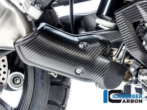 Ilmberger Mat Karbon Egzoz Susturucu Koruma Kapağı BMW R 1300 GS / Adventure (2023-2025)