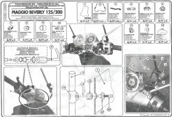 KAPPA - KAPPA A102A PIAGGIO BEVERLY 125-200 (01-04) RÜZGAR SİPERLİK BAĞLANTISI (1)