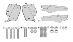 KAPPA - KAPPA CRF1000 AFRICA TWIN ( 2016 - 2019 ) ARKA ÇANTA TAŞIYICI KR1144
