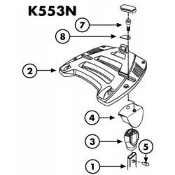 KAPPA K553N UNIVERSAL ALT TABLA (MONOKEY) - Thumbnail