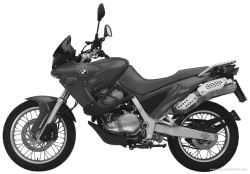 KAPPA - KAPPA K82 BMW F650 (94-99) ARKA ÇANTA TAŞIYICI (1)