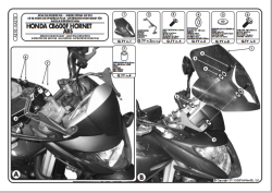 KAPPA - KAPPA KA310 HONDA CB 600F HORNET (07-10) RÜZGAR SİPERLİK (1)