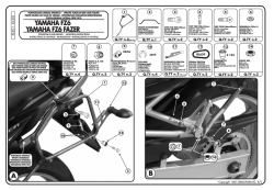 KAPPA KL351 YAMAHA FZ6 - FZ6 600 FAZER (04-06) YAN ÇANTA TASIYICI - Thumbnail