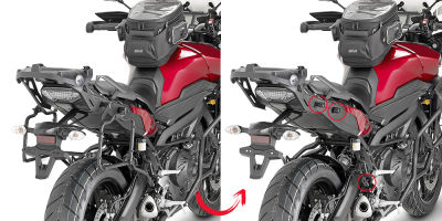 KAPPA KLR2122 YAMAHA MT-09 TRACER (15-17) YAN ÇANTA TASIYICI