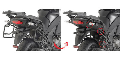 KAPPA KLR4113 KAWASAKI VERSYS 1000 (15-16) YAN ÇANTA TASIYICI