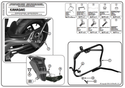 KAPPA KLX4104 KAWASAKI ER-6N - ER-6F 650 (12-16) YAN ÇANTA TASIYICI - Thumbnail