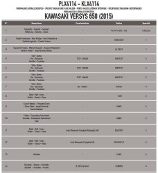 KAPPA KLX4114 KAWASAKI VERSYS 650 (15-17) YAN ÇANTA TASIYICI - Thumbnail