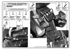 KAPPA KLX539 SUZUKI GSX 650 -1250 - GSF 650-1250 (07-16) YAN ÇANTA TASIYICI - Thumbnail