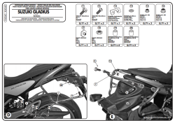 KAPPA KLX540 SUZUKI GLADIUS 650 (09-15) YAN ÇANTA TASIYICI - Thumbnail