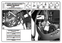 KAPPA KN455 HONDA XL 700V TRANSALP (08-13) KORUMA DEMİRİ - Thumbnail