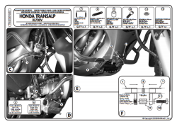 KAPPA KN455 HONDA XL 700V TRANSALP (08-13) KORUMA DEMİRİ - Thumbnail