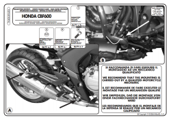 KAPPA - KAPPA KN456 HONDA CBF 600S - 600N (08-12) KORUMA DEMİRİ (1)