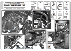 KAPPA KN6403 TRIUMPH TIGER EXPLORER 1200 (12-15) KORUMA DEMİRİ - Thumbnail