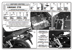 KAPPA KZ443 KAWASAKI Z 750 (04-06) ARKA ÇANTA TAŞIYICI - Thumbnail