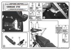 KAPPA KZ443 KAWASAKI Z 750 (04-06) ARKA ÇANTA TAŞIYICI - Thumbnail