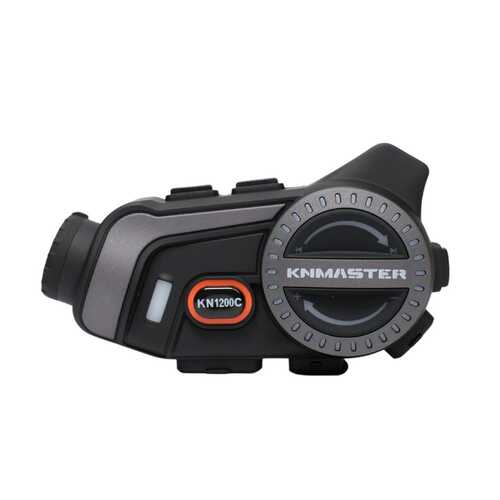 KNMASTER KN1200C Kameralı Motosiklet Bluetooth Intercom Kulaklık Seti