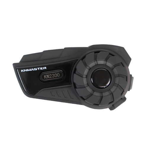 KNMASTER KN2300 Pro Motosiklet Kask Intercom Kulaklık Seti Siyah