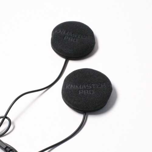 KNMASTER KN2300 Pro Motosiklet Kask Intercom Kulaklık Seti Siyah