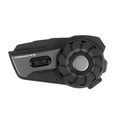 KNMASTER KN2300 Pro Motosiklet Kask Intercom Kulaklık Seti Gri - Thumbnail