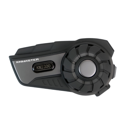KNMASTER KN2300 Pro Motosiklet Kask Intercom Kulaklık Seti Gri