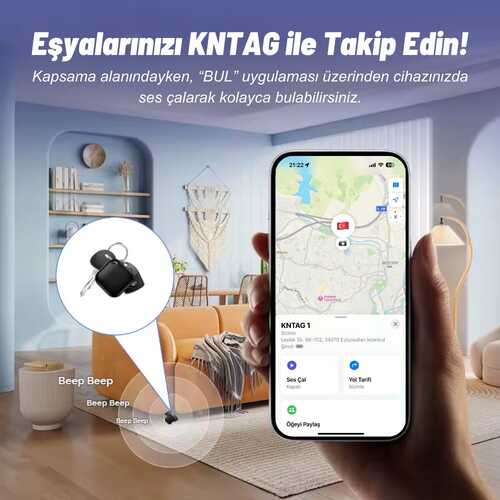 KNMASTER KNTAG 1 Akıllı Takip Cihazı