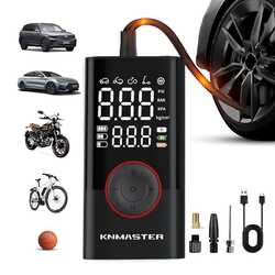 KNMASTER LP200 - 150 PSI Dijital Göstergeli Şarjlı Hava Pompası - Thumbnail